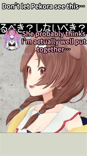 Korone reacts to Vivi’s DIRTY setup #inugamikorone #kikiraravivi #hololive #hololiveen #vtuberclips
