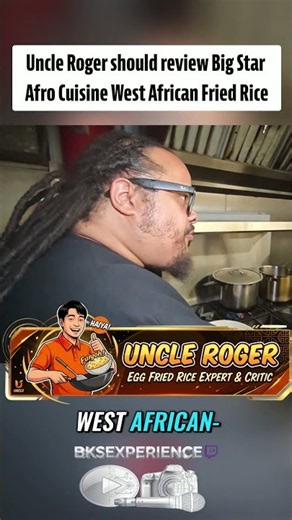 Uncle Roger should try this West African Fried Rice? #shorts