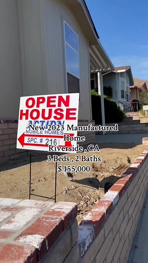 New 2023 Manufactured Home now available in Riverside CA. 3 bedrooms, 2 baths, asking $155,000.00. Serial# A006666B-A Financing available, for more intormation call Action Mobile Homes (909) 986-2555 #mobilehomes #manufacturedhomes #inlandempire #riversidecaliforina #casasmoviles #fyp #foryoupageofficiall