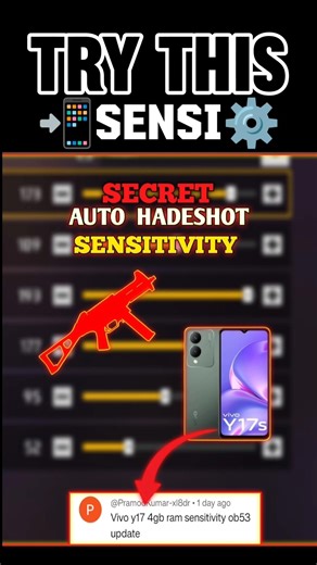 Free Fire Headshot Setting After Ob53 Update 2026⚡Best Sensitivity Settings ⚙️| Sensitivity Setting