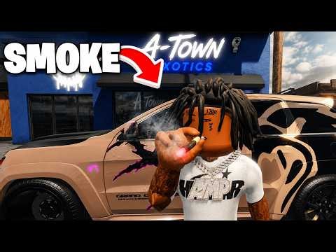 YOU CAN YOU SMOKE IN THIS GAME ON THIS HOOD ROBLOX GAME 🤯