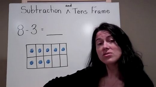 Subtraction on the Tens Frame