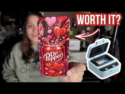 How to Use the HTVRONT Phone Heat Press