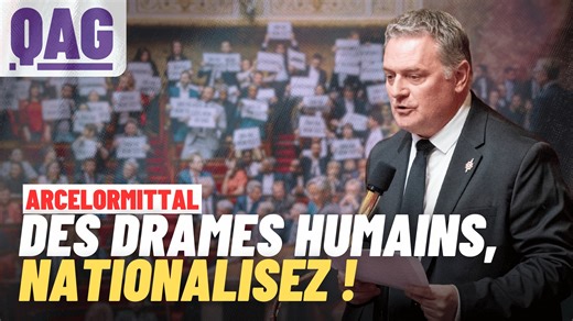 🔴🗣 « Votre dogmatisme est incapable de protéger notre industrie. Laisserez-vous ArcelorMittal délocaliser malgré tout l’argent public reçu ? Nationalisez ces usines pour sauver les emplois et les savoir-faire ! » - Laurent Alexandre, député de l'Aveyron | La France insoumise à l'Assemblée nationale