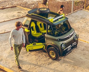 All-Electric Citroën My Ami Buggy Concept is a Tiny Adventure Vehicle That Goes Anywhere