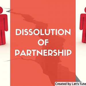 Accounts  Dissolution of Partnership