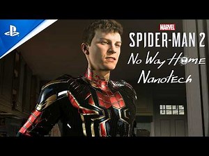 NEW No Way Home Iron Spider Nanotech Transformation in Marvel's Spider-Man 2 PC