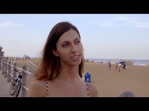 Claire looks for guys on the beach - Young, Trans and Looking for Love: Preview - BBC