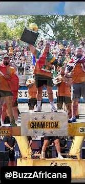 Rayno Nel Makes History as First African to Win World’s Strongest Man #shorts #shortvideo #sports