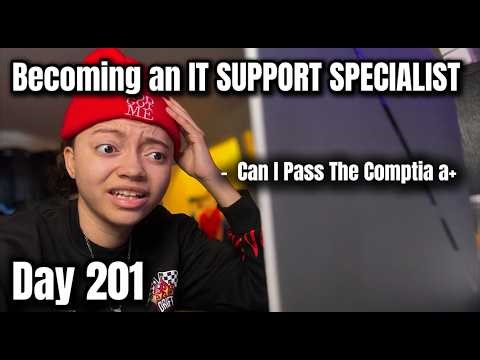 Becoming an IT Specialist – Day 201 | CompTIA A+ Prep & Real Troubleshooting