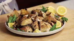 31K views · 42 reactions | Are you having trouble roasting a whole chicken? Is the chicken meat bland and really lacking a lot of flavor? Are you not getting that crispy finish on the outside? Don't worry, all you need is a little help. Luckily, we've got our brilliant segment chef Lee Kalpakis to give you a hand in the kitchen. | Fully Loaded | Facebook