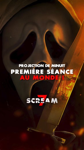 Soyez les premiers AU MONDE à découvrir SCREAM 7 à 00h01 dans la nuit du 24 au 25 février 😱 | Paramount Pictures