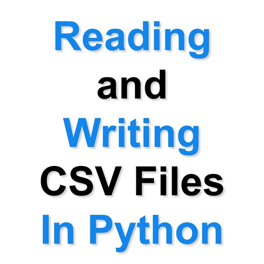 Reading and Writing CSV files in Python #python #pythonprogramming #pythondeveloper