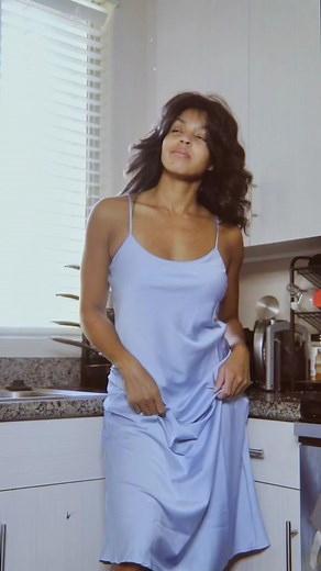 “Chemise”• a loose-fitting undergarment or nightgown, typically satin or silk #lingeriefashion #braschool #chemise #chemises #nightgown #slipdress | slip dress | silk nightgown | satin nightie | satin dress