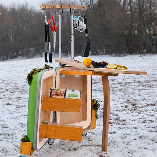 Craft your kitchen essentials for easy travel