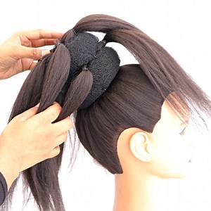 360K views · 4.4K reactions | Easy learn trending high bun hairstyle for beginners | Magical Hairstyle | Facebook