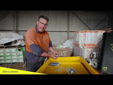 Cropper Hopper Assembly Guide Step 1||Orion Products Australia