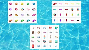 Pool Party Clipart | 65 Pngs | Pool Floats | Flip Flops | Digital Download | Commercial Use | Swimming Clipart | Summer Clipart - Etsy
