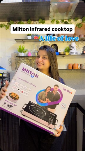 Nisha Sunil Saini || Family travel || Lifestyle Creator on Instagram: "Cook smarter, faster, and more efficiently with the MILTON Classic 2200W Infrared Cooktop 2200W High-Power Performance Premium Crystal Glass Surface Intuitive Touch Control Panel 4 Preset Cooking Modes Wide Temperature Range (60°C–600°C) ✨ Shop online for smarter benefits 🛡️ 2-Year Warranty on website purchases 💸 Get 10% OFF using code MILTON10 🚚 Cash on Delivery Available Upgrade to modern cooking. Choose Milton. 🔥 #Milt