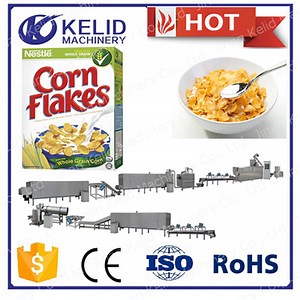 [Hot Item] Full Automatic Corn Flakes Processing Making Extrusion Extruder Machine