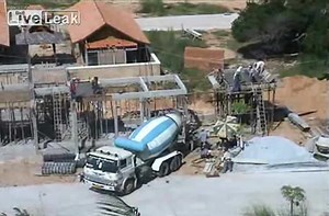 Crazy concrete work.