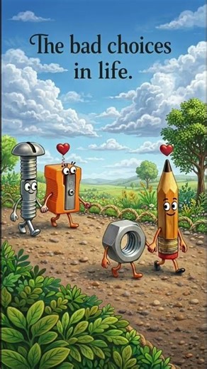Life becomes funny with bad choices.