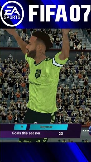 Neymar's Goal vs West Ham 🔥 FIFA 07 EAFC 25 Patch V3 🔥 FIFA 07 Career Mode
