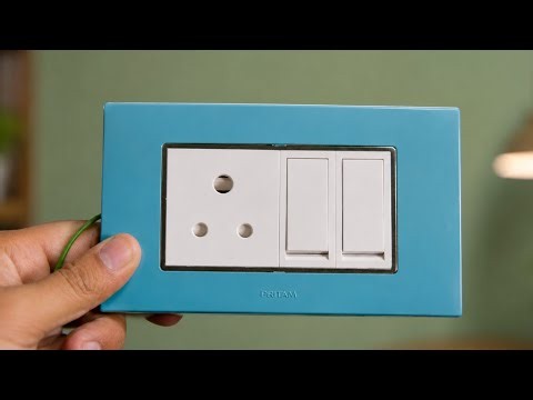 Two Switch One Socket Board Wiring Connection | Easy Electrical Board Installation