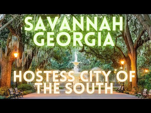 Savannah Georgia Virtual Travel Tour 4K