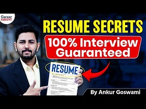How to make a resume for freshers | Resume Tips for Fresh Graduates | By Ankur Sir