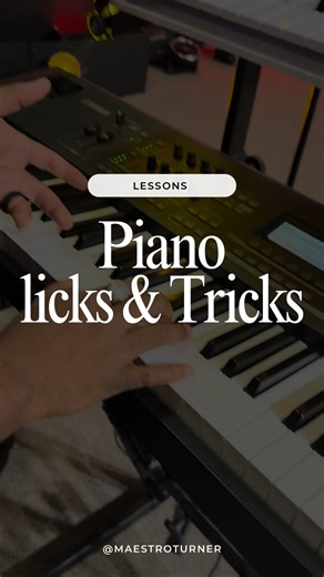 Michael Turner on Instagram: "Lock for beginners looking to add a little sauce to their playing 🎹 #piano #pianotutorial #howto #pianotrick #learnpiano"