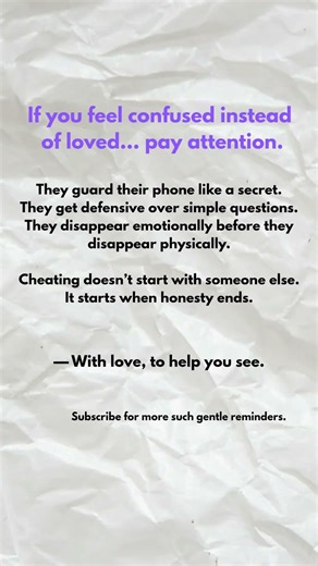 3 Signs that your partner is Cheating on you.