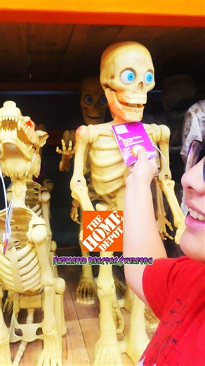 Home Depot Halloween 2026 3 ft Halloween Classics Animated Dancing Skeleton #shorts