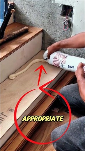 Wooden Stair Tread Installation | Perfect Staircase Flooring with Flooring Jack Tool.