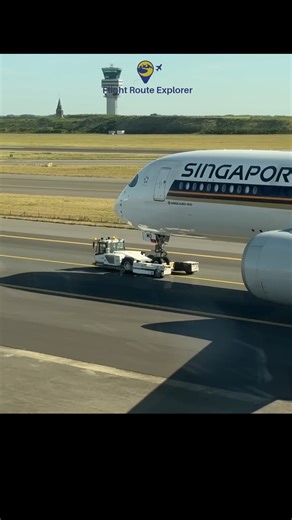 Singapore Airlines A350 - London to Singapore Business Class Trip #fbyシvideo #fypシ゚ #foryoupageシ #viralvideoシ #singaporeairlines #london | Flight Route Explorer