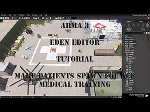 Arma3 - Eden Editor Tutorial - Setup Ace Training Facility (scripting)