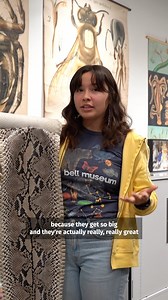 1.1K views · 31 reactions | Meet Lucero, one of the Bell’s awesome student staff who works in the Collections Cove. She loves snakes and can tell you everything you’d need to know and more about this massive Reticulated python. Stop in to explore Collections Cove for hands-on experiences with real museum specimens and in depth explanations from our student staff. | Bell Museum | Facebook