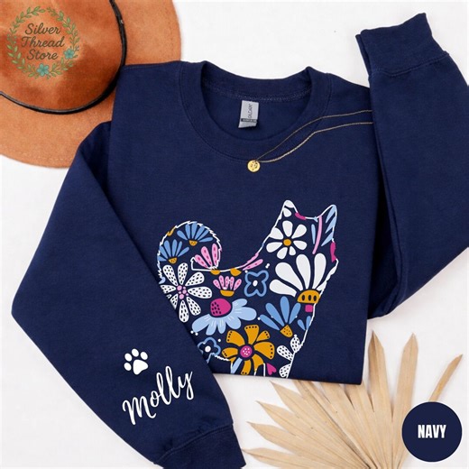 Siberian Husky Custom Sweatshirt, Siberian Husky Mom Sweatshirt, Siberian Husky Dog Lover Gift, Siberian Husky Floral Dog Sweatshirt - Etsy