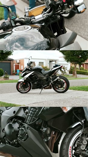 Kawasaki Z1000 | Motorcycle | Meike 35mm f2 | Lumix S5iix | #shorts