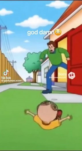 caillou gets kicked out of his house