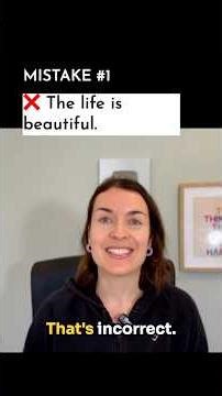 LIFE and THE LIFE - what’s the difference in English? #englishgrammar #grammar