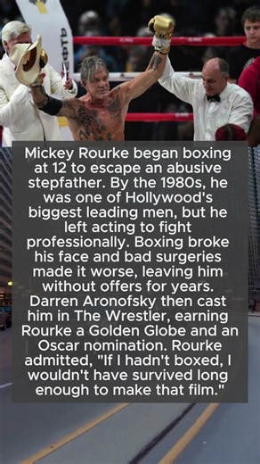Mickey Rourke’s Relentless Redemption