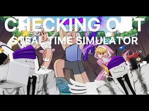 PLAYING STEAL TIME SIMULATOR FOR THE FIRST TIME 🔴LIVE