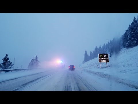 Colorado Dashcam - Winter Driving Boulder Vail Round Trip 12/10/2021