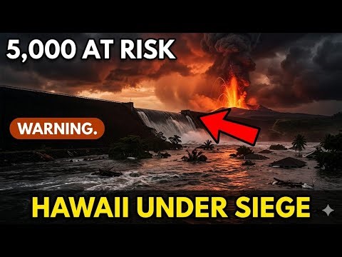 CATASTROPHIC! Life-Threatening Floods AND an Active Volcano Threaten Hawaii Simultaneously