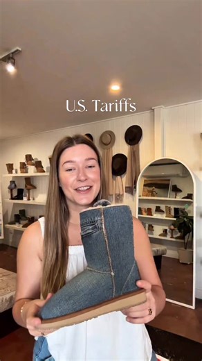 Since 74 on Instagram: "To all our U.S. friends: Just a reminder that all tariffs and import duties are covered by us! Your checkout price is your final price - no border ees, no delivery surprises. Just handcrafted Australian boots delivered exactly as expected. Happy shopping! #since74 #74s #tariffs #winterfashion"
