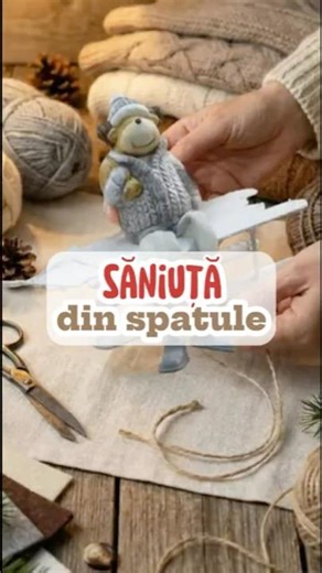 Săniuță din spatule