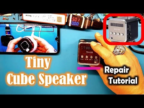Tiny Speaker Repair Tutorial