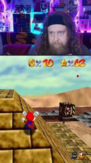 Mario Shouldn't Of Used The Elevator Entrance #gaming #mario #retrogaming #n64