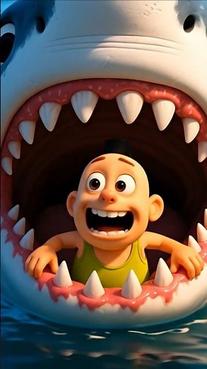 Hamud Habibi Dimakan Hiu #animation #kartunlucu #viralshorts